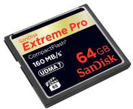 SANDISK Compact Flash Extreme 64GB SDCFXPS-064G-X46 - 179834 - zdjęcie 2